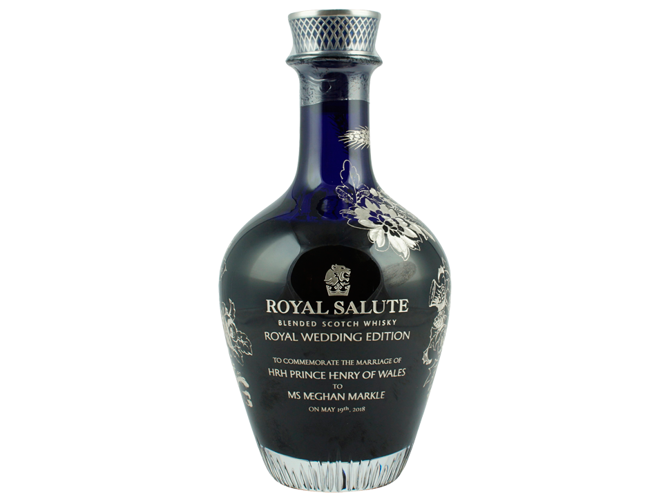 Buy original Whiskey Chivas Regal Royal Salute Wedding Edition 2018 with Bitcoin!