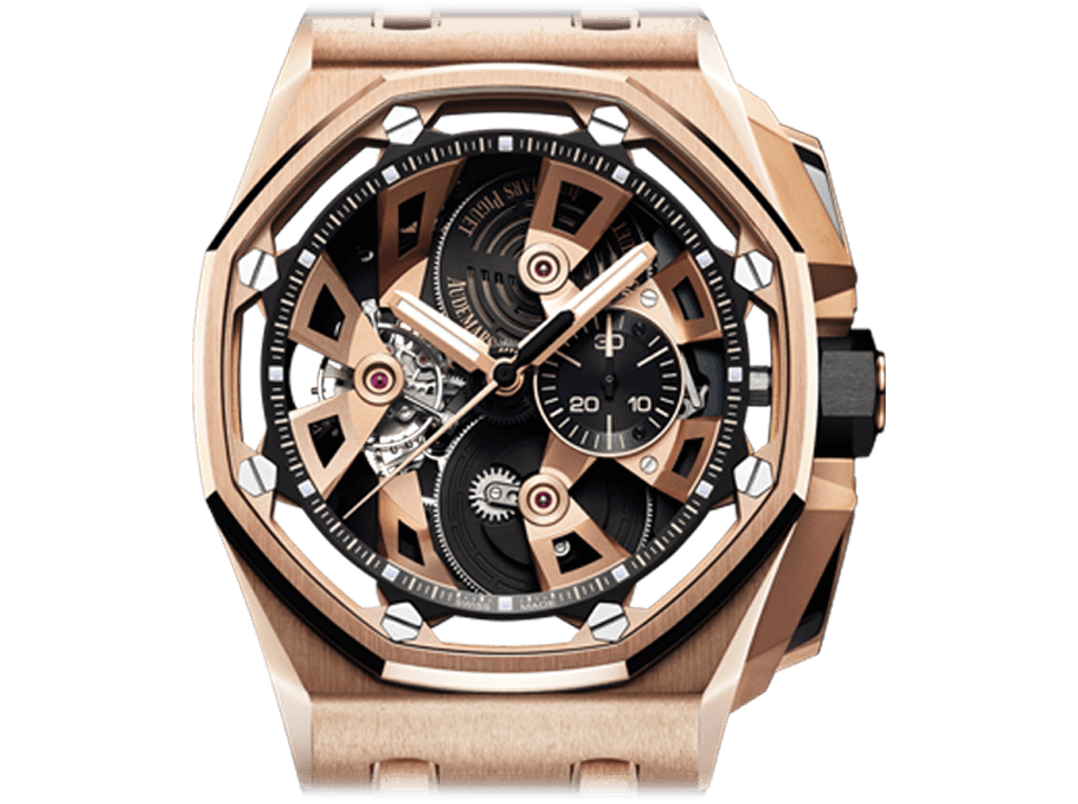 Buy original Audemars Piguet ROYAL OAK OFFSHORE TOURBILLON CHRONOGRAPH with Bitcoins!