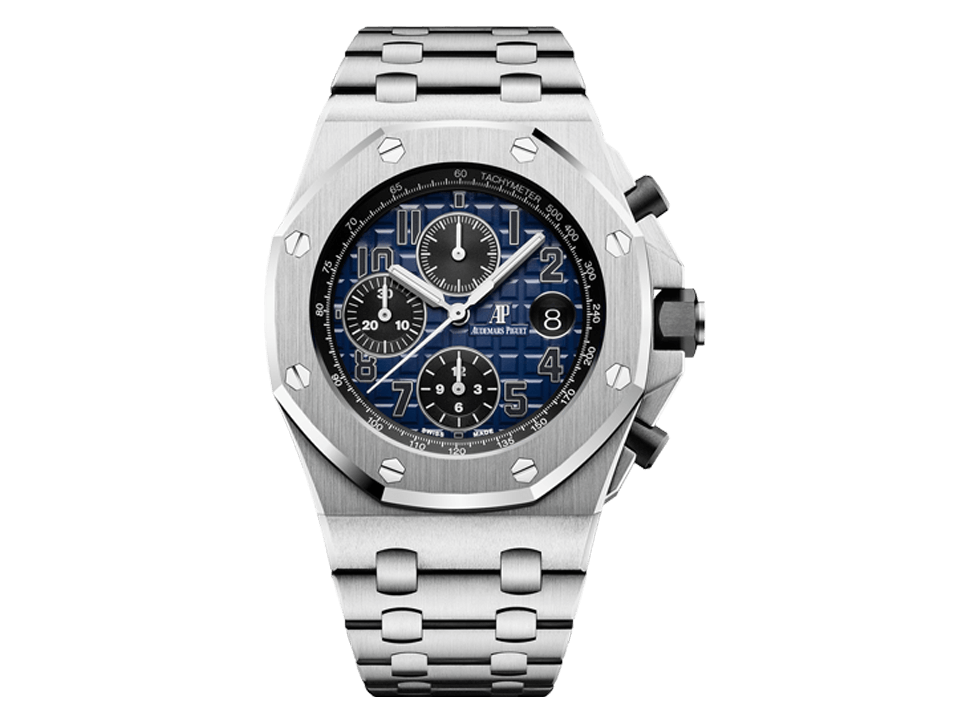 Buy original Audemars Piguet ROYAL OAK CHRONOGRAPH with Bitcoins!