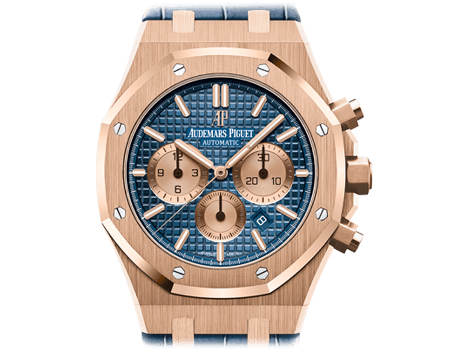 Buy original Audemars Piguet ROYAL OAK CHRONOGRAPH 26331OR.OO.D315CR.01 with Bitcoins!