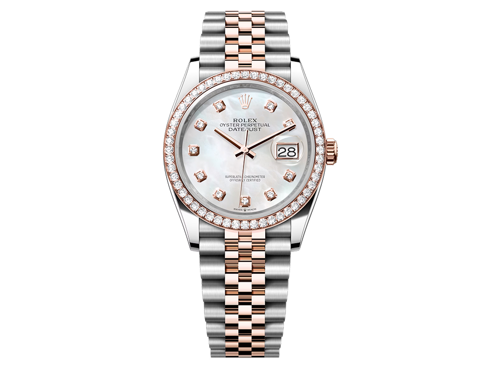 Buy original Rolex Datejust 36 m 126281rbr-0009 with Bitcoin!