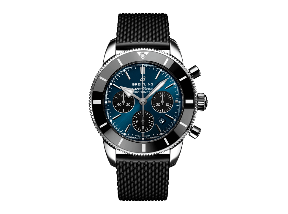 Buy original Breitling Superocean Heritage Chronograph AB0162121C1S1 with Bitcoin