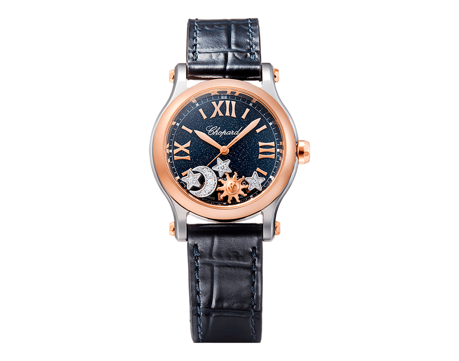 Buy original Chopard HAPPY SPORT SUN, MOON AND STARS 278573-6027 with Bitcoins!