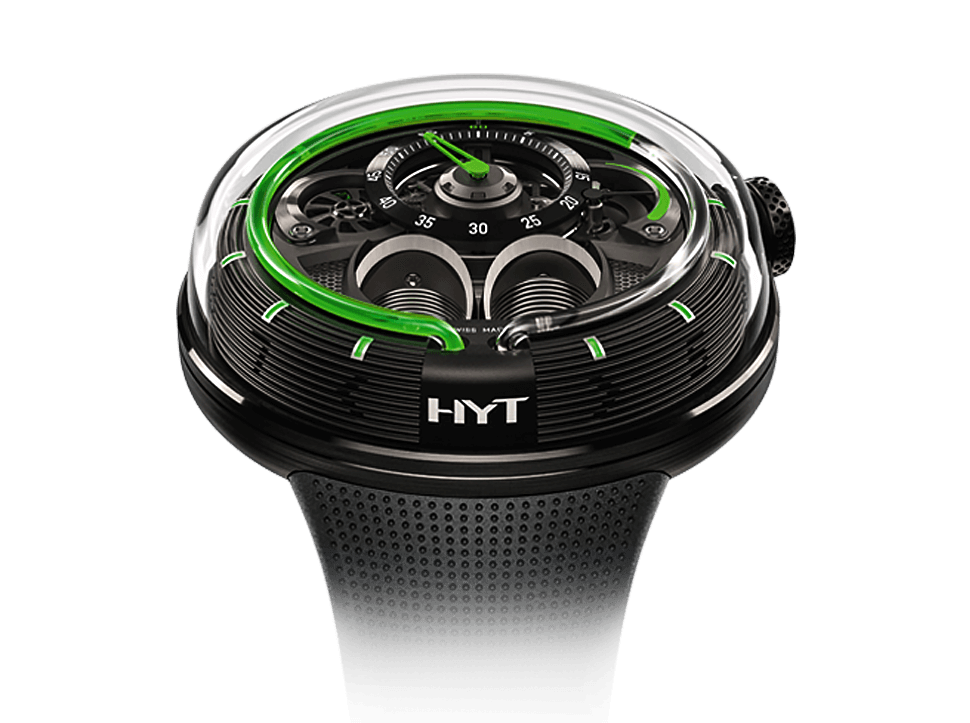 Buy original HYT H1 Green H02021 with Bitcoins!