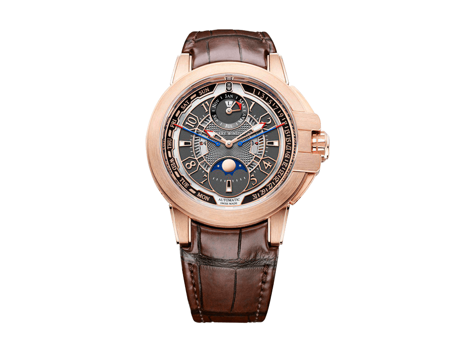 Buy original Harry Winston Ocean Biretrograde Perpetual Calendar Automatic OCEAPC42RR001 with Bitcoins!