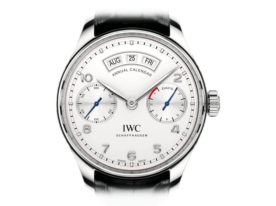 Buy original IWC PORTUGIESER ANNUAL CALENDAR IW503501 Bitcoins!