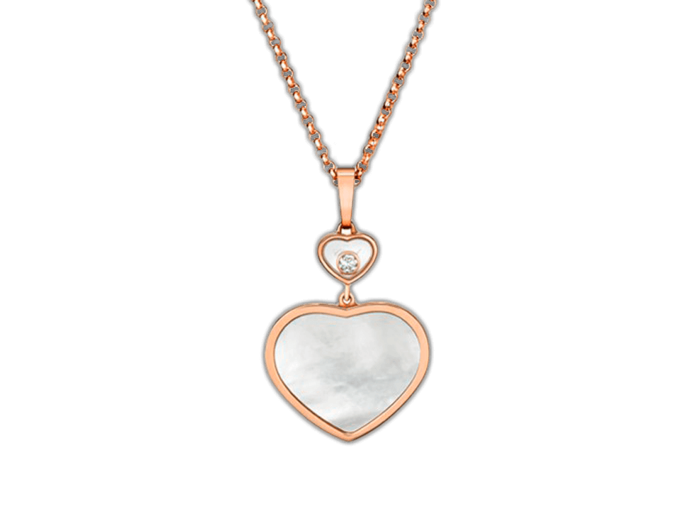 Buy original Chopard HAPPY HEARTS PENDANT 797482-5301 with Bitcoins!