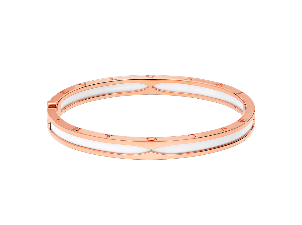 Buy original Jewelry Bvlgari B.zero1 Bangle 351408 with Bitcoins!