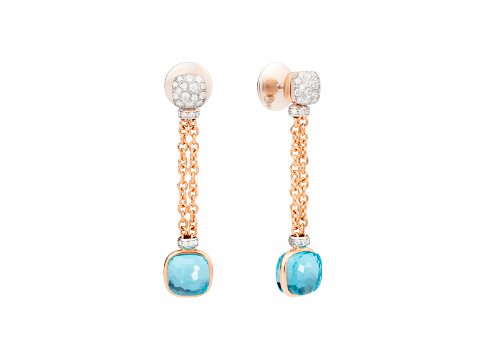 Buy original Jewelry Pomellato Nudo Earrings O.B905BO6/OY with Bitcoins!