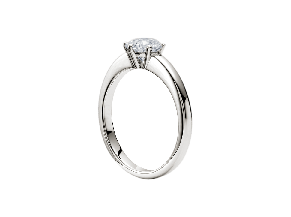 Buy original Jewelry Rueschenbeck Solitaire Ring RBK-Rue-2666 with Bitcoins!