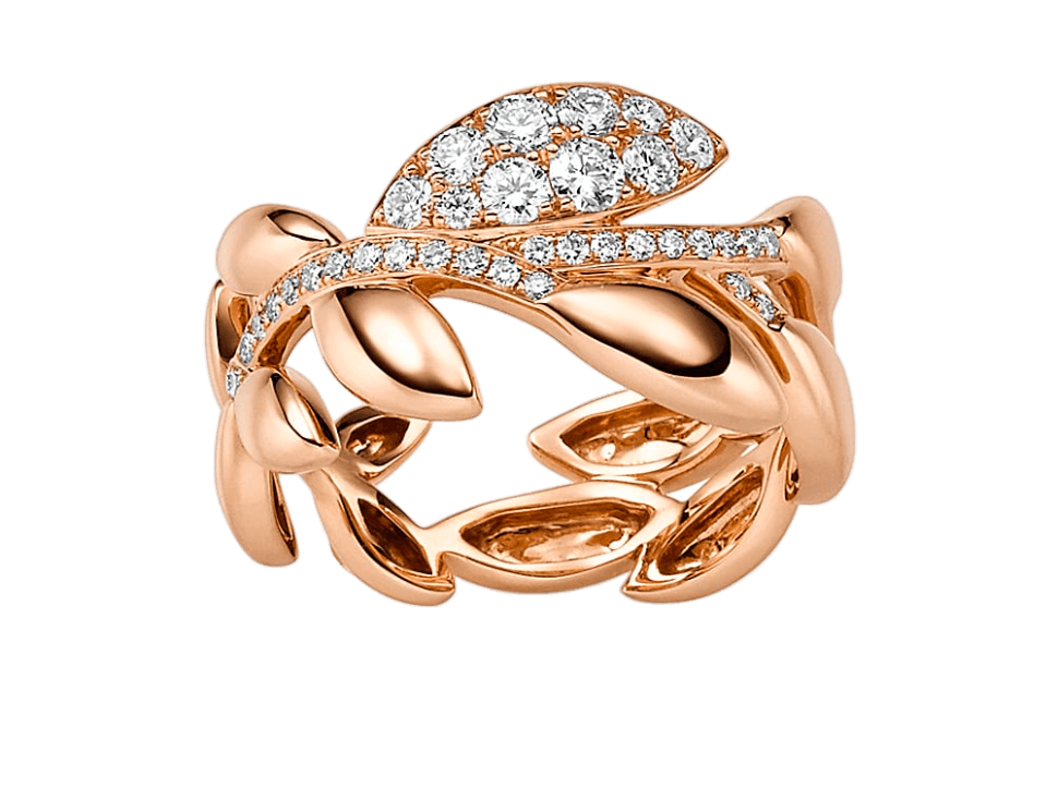 Buy original Jewelry Stoess Leaves RING 810408050011 with Bitcoins!