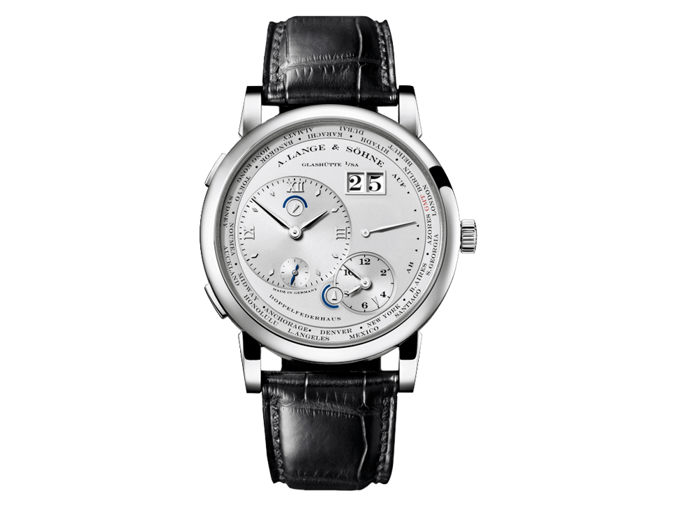 Buy original A.Lange & Sohne LANGE 1 TIME ZONE 116.025 with Bitcoins!