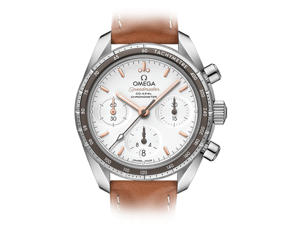 Buy original Omega Speedmaster Co-Axial Chronograph 324.32.38.50.02.001 with Bitcoins!