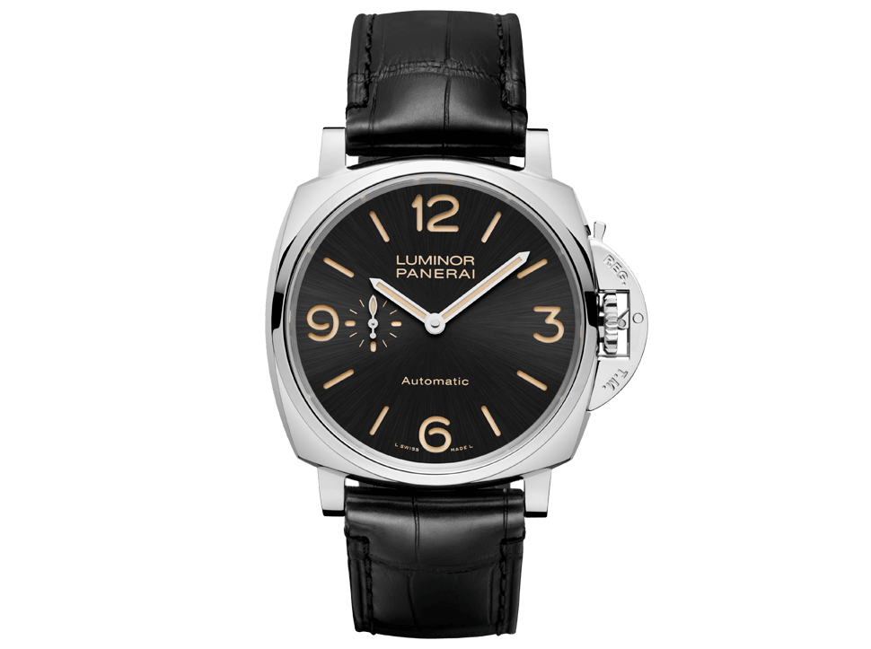 Buy original Panerai LUMINOR DUE 3 DAYS ACCIAIO PAM00674 with Bitcoin!