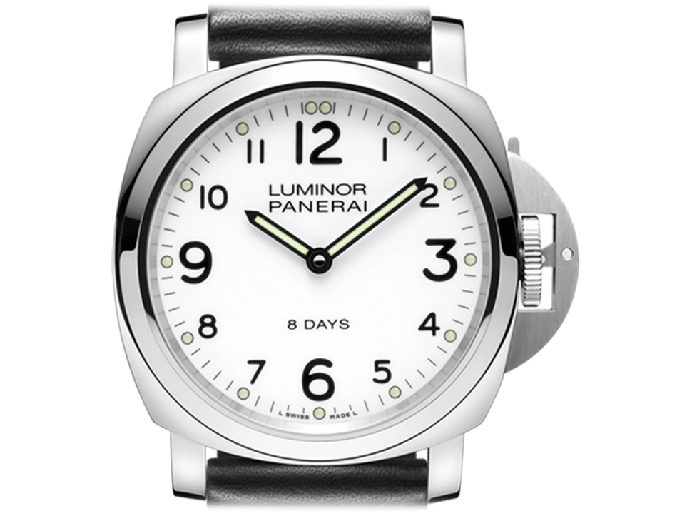 Buy original Panerai Luminor Base 8 Days Acciaio PAM00561 with Bitcoin!