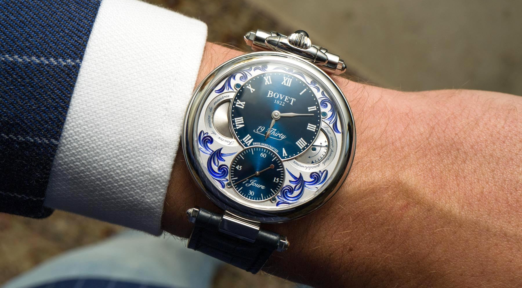 Hands-On: Bovet 19Thirty Fleurier Dress Watch.