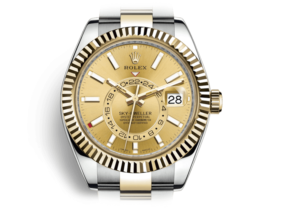 Buy Rolex Sky-Dweller 2017 with Bitcoin on bitdials 