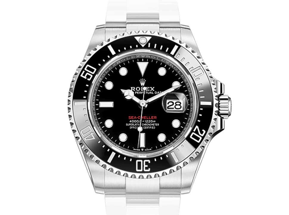 Buy original Rolex SEA-DWELLER m126600 with Bitcoins!