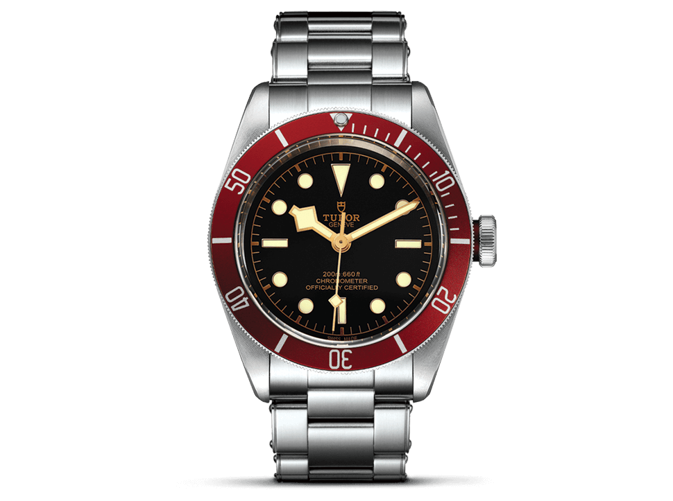 Buy original Tudor BLACK BAY SWISS DIVE M79230r-0012 with Bitcoins!