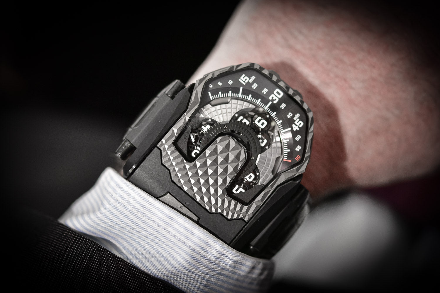 URWERK UR-T8 Bicolor on BitDials 