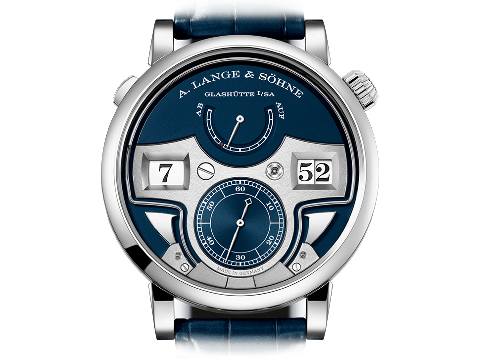 Buy original A.Lange & Sohne Zeitwerk minute repeater 147.028 with Bitcoins!