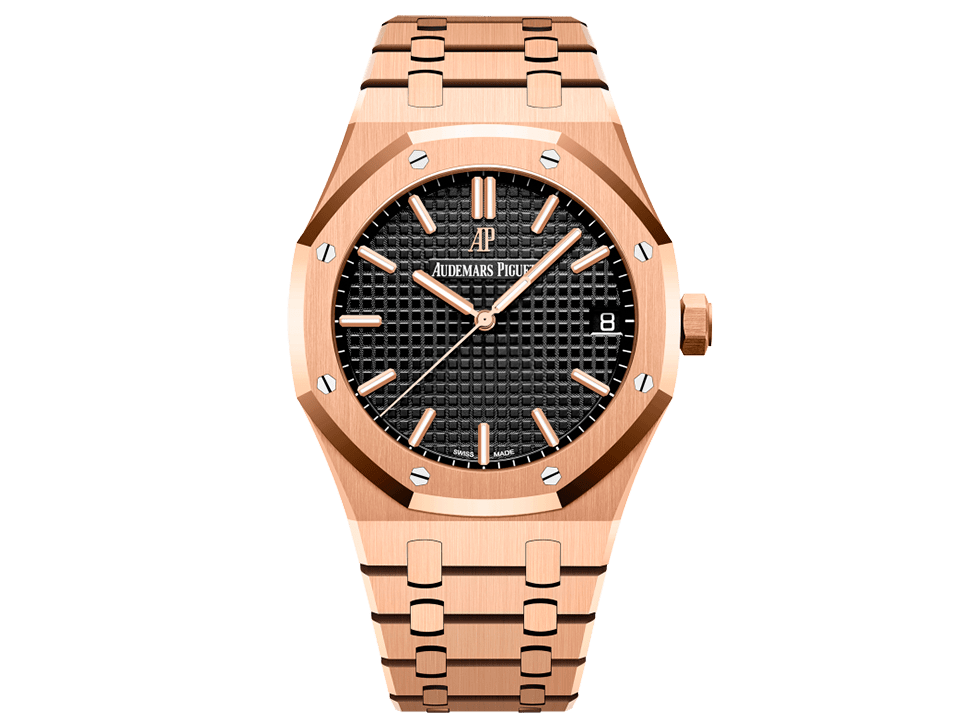 Buy original Audermars Piquet Royal Oak 15500OR.OO.1220OR.01 with Bitcoins!