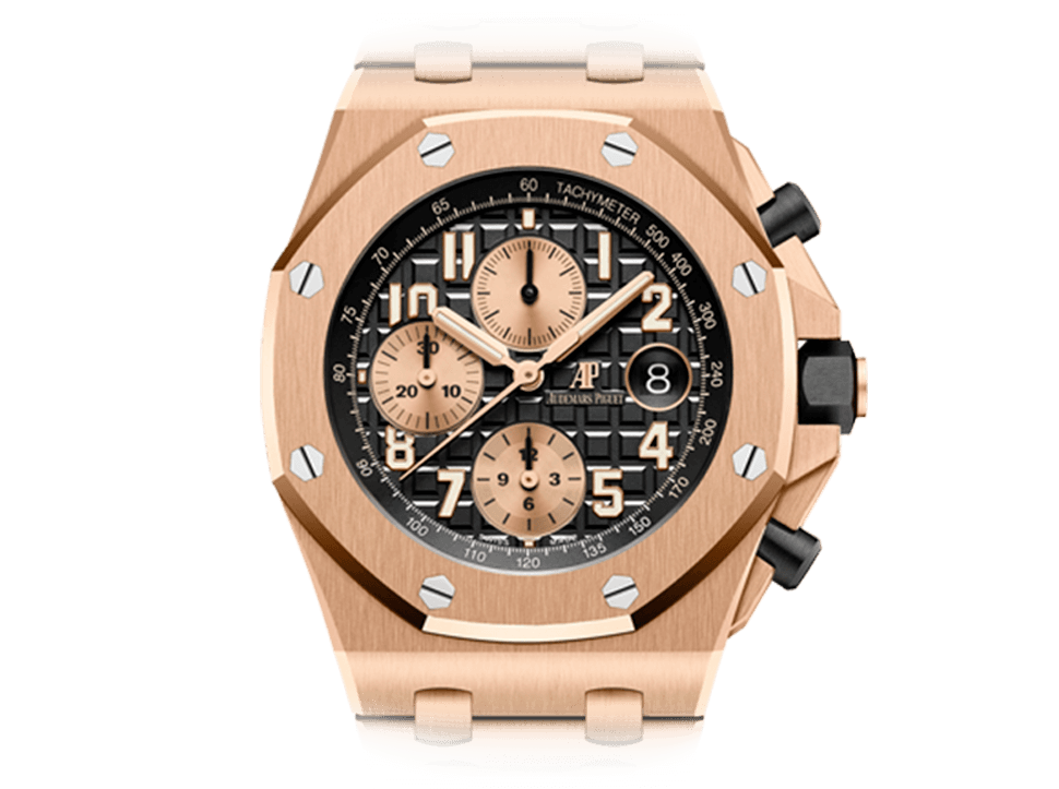 Buy original Audemars Piguet ROYAL OAK OFFSHORE 26470OR.OO.1000OR.03 with Bitcoins!