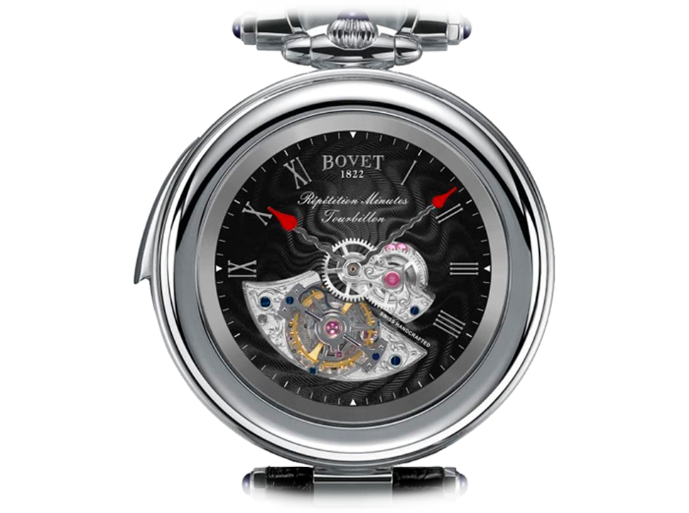 Buy original Bovet AMADEO ® FLEURIER 46 Minute Repeater Tourbillon AIRM010 Rising Star with Bitcoin!