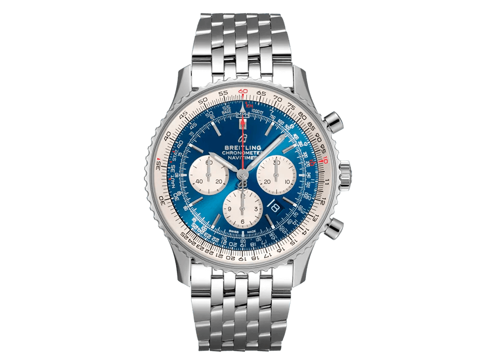 Buy original Breitling Navitimer AB0127211C1A1 with Bitcoins!