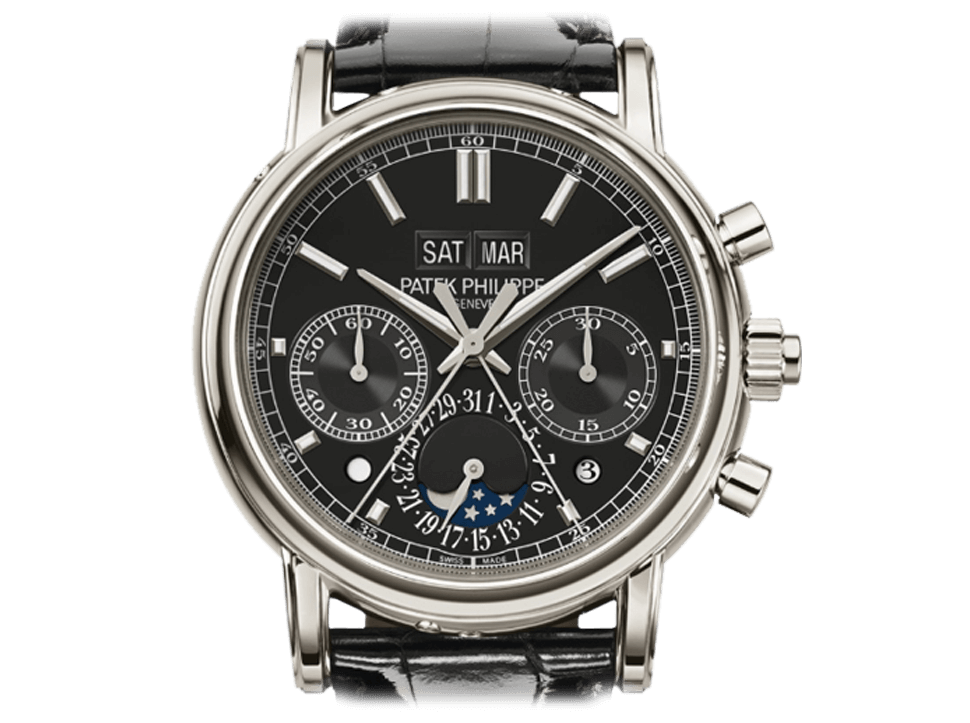 Buy original Patek Philippe Grand Complications Platinum 5140P-011 with Bitcoins!