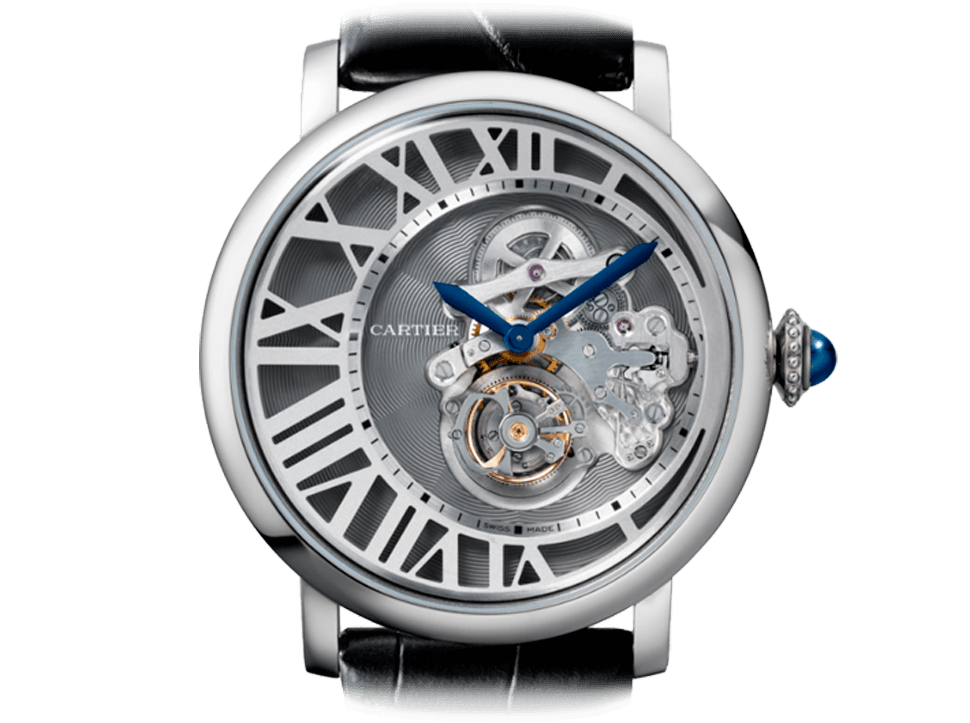 Buy original Cartier Rotonde de Cartier Tourbillon with Bitcoin!