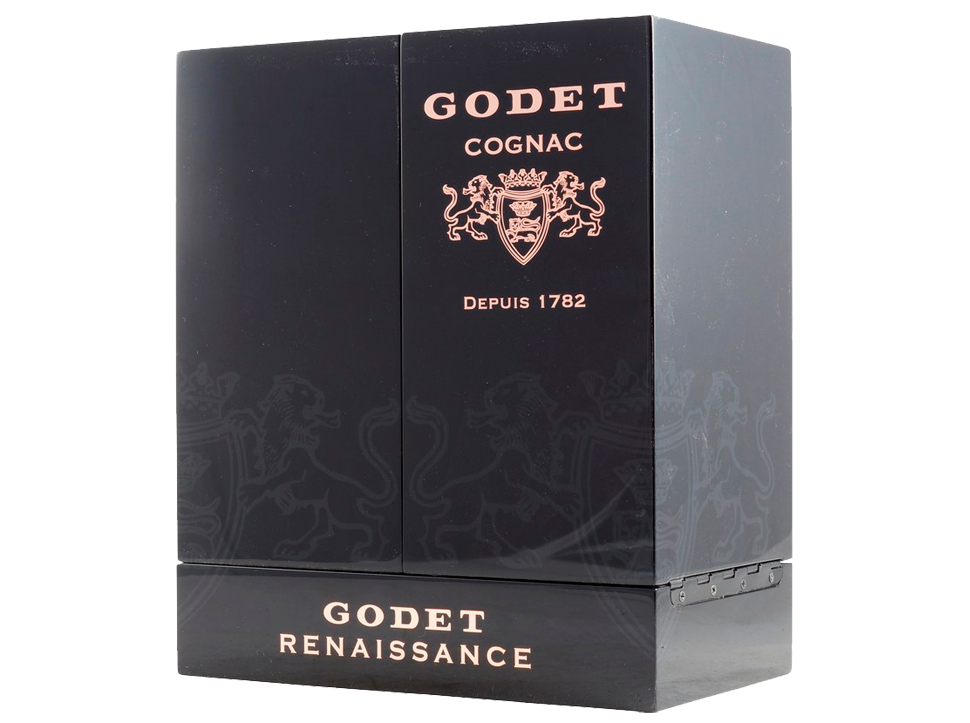 Buy original Cognac Godet Hors dAge Renaissance with Bitcoin!