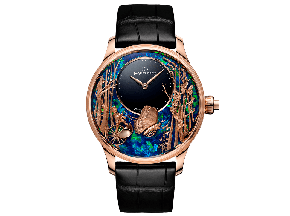 Buy original Jaquet Droz Loving Butterfly J032533274 with Bitcoins!