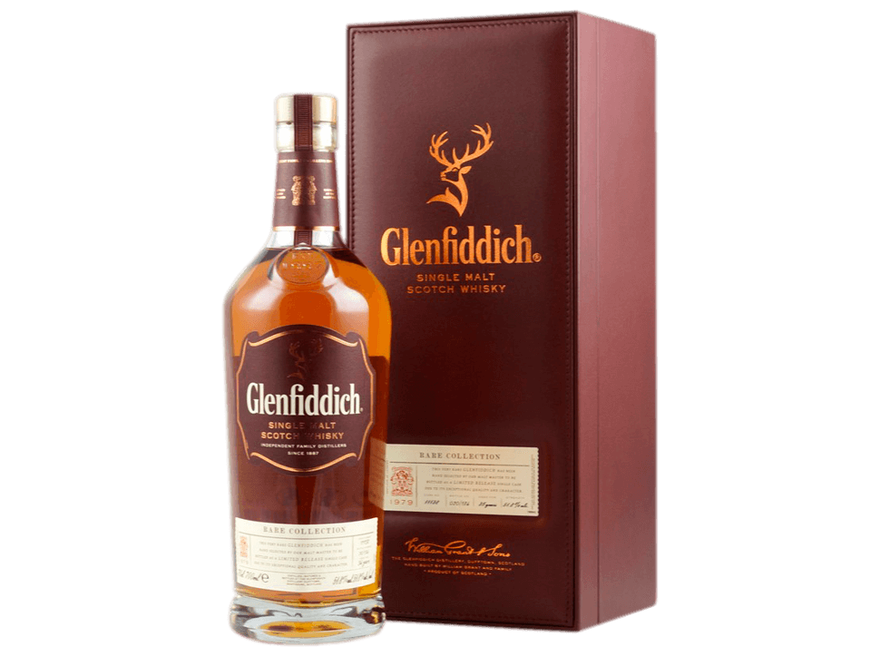 Buy original Whiskey Glenfiddich Rare Collection 1979 36 Years with Bitcoin!