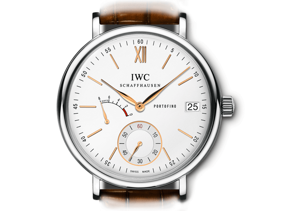 Buy original IWC PORTOFINO HAND-WOUND EIGHT DAYS IW510103 Bitcoins!