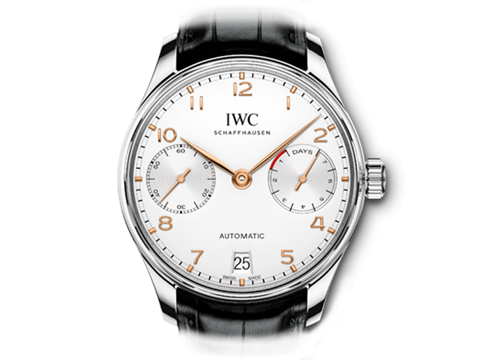 Buy original IWC PORTUGIESER AUTOMATIC IW500704 Bitcoins!