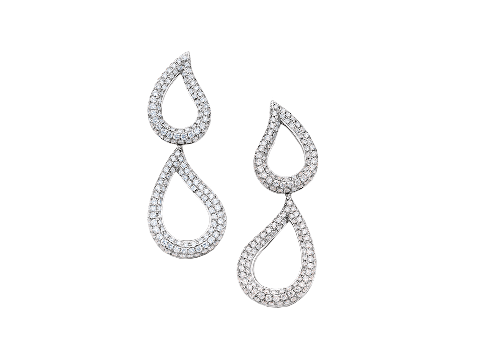 Buy original Bucherer EARRINGS LACRIMA 0122-839-9 with Bitcoins!