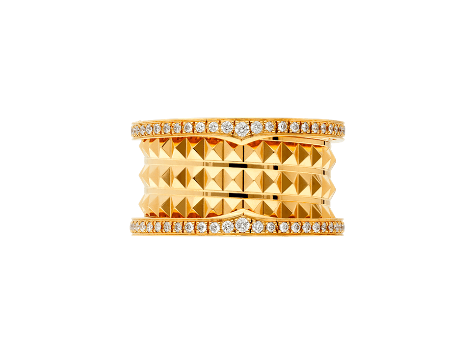 Buy original Jewelry Bvlgari B.zero1 RING 357894 with Bitcoins!