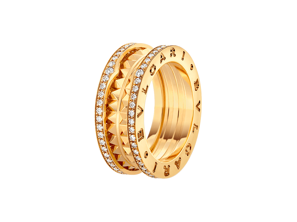 Buy original Jewelry Bvlgari B.zero1 RING 358024 with Bitcoins!