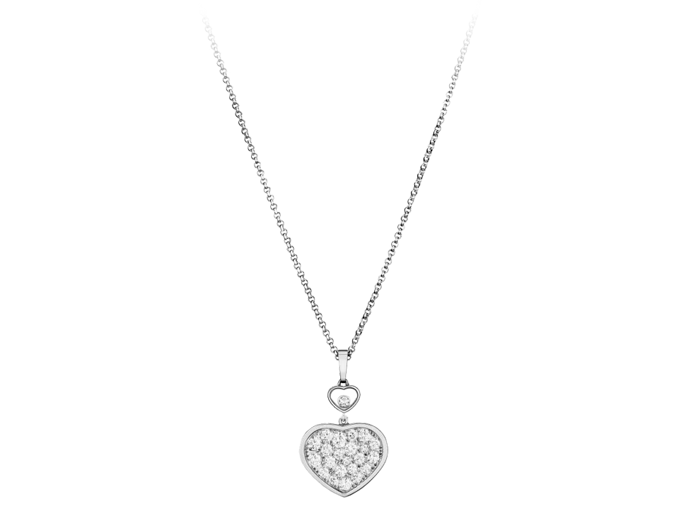 Buy original Chopard HAPPY HEARTS PENDANT 797482-1009 with Bitcoins!