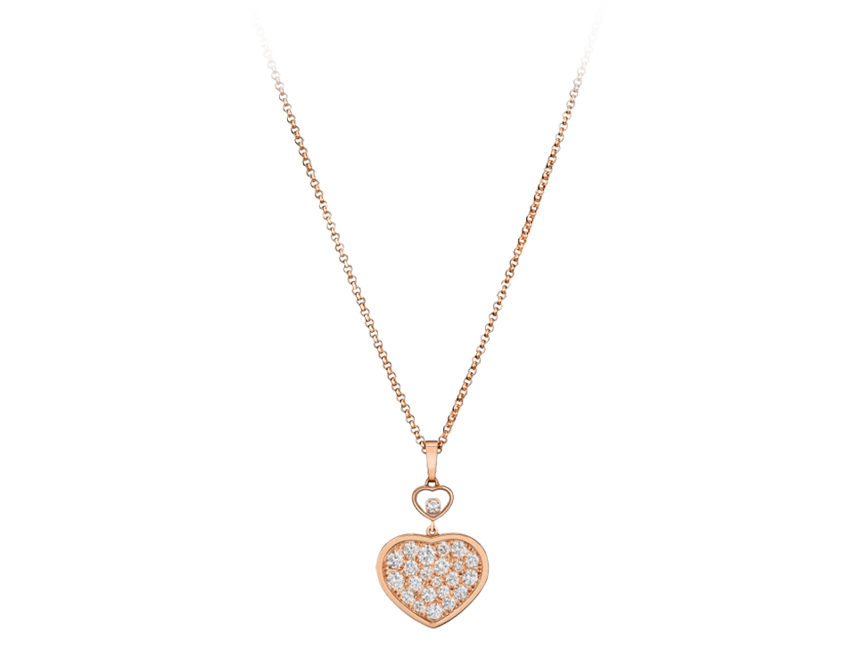 Buy original Chopard HAPPY HEARTS PENDANT 797482-5009 with Bitcoins!