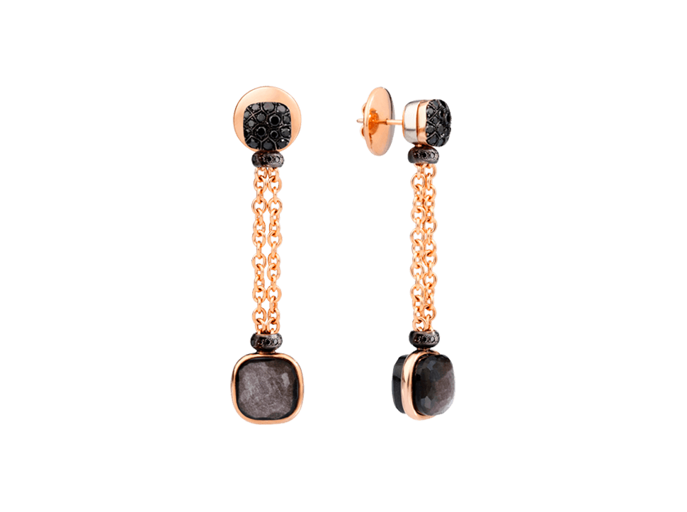 Buy original Jewelry Pomellato Nudo Earrings O.B905/BB/O6/OS with Bitcoins!