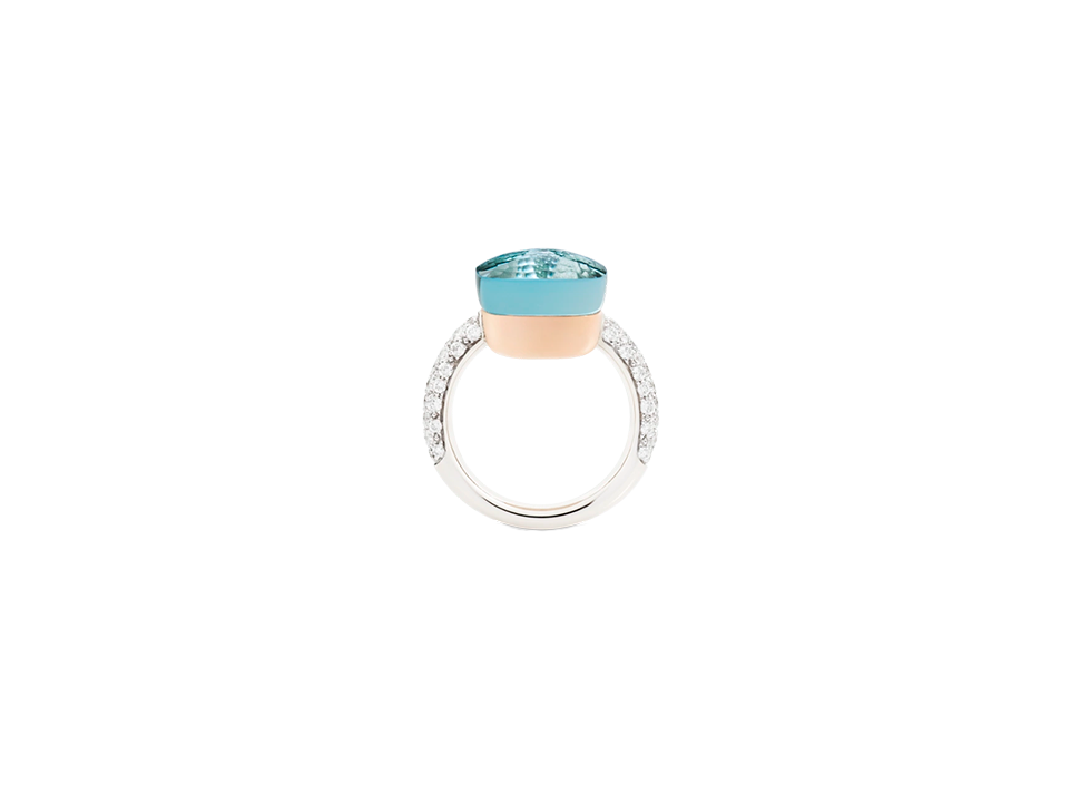 Buy original Jewelry Pomellato Nudo Ring PAB4010_O6000_DB0OY with Bitcoin!