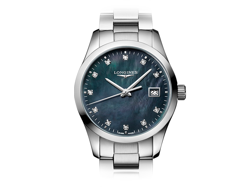 Buy original Longines Conquest L2.386.4.88.6 with Bitcoin!