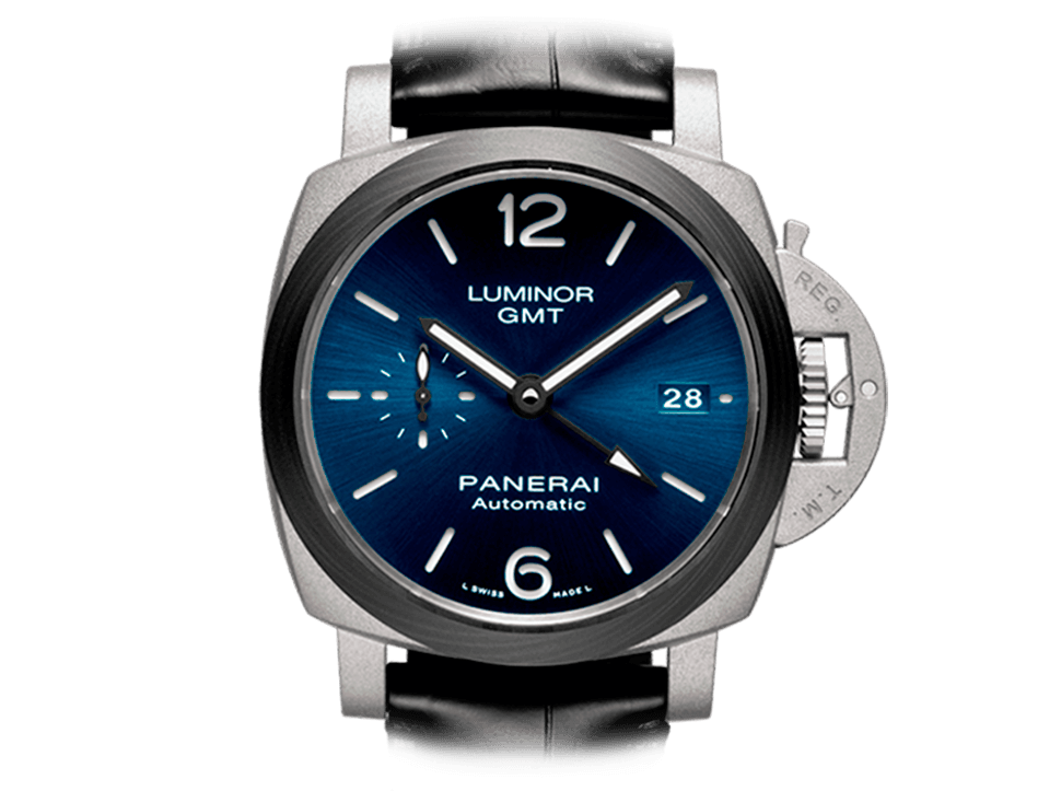 Buy original Panerai Luminor GMT PAM01279 with Bitcoin!