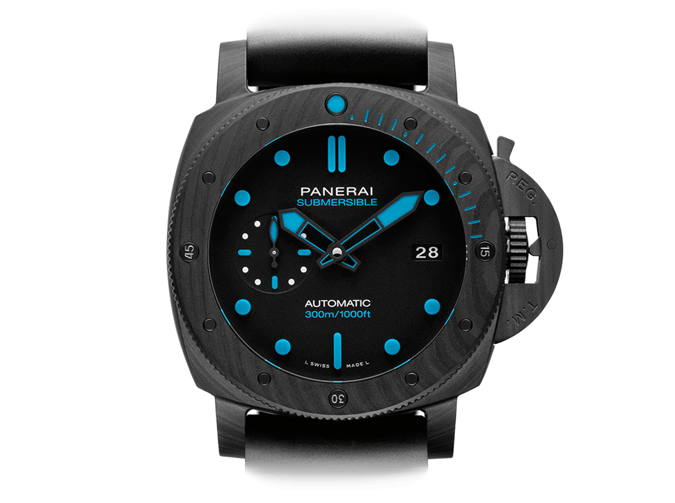 Buy original Panerai Submersible Carbotech™ PAM00960 with Bitcoin!