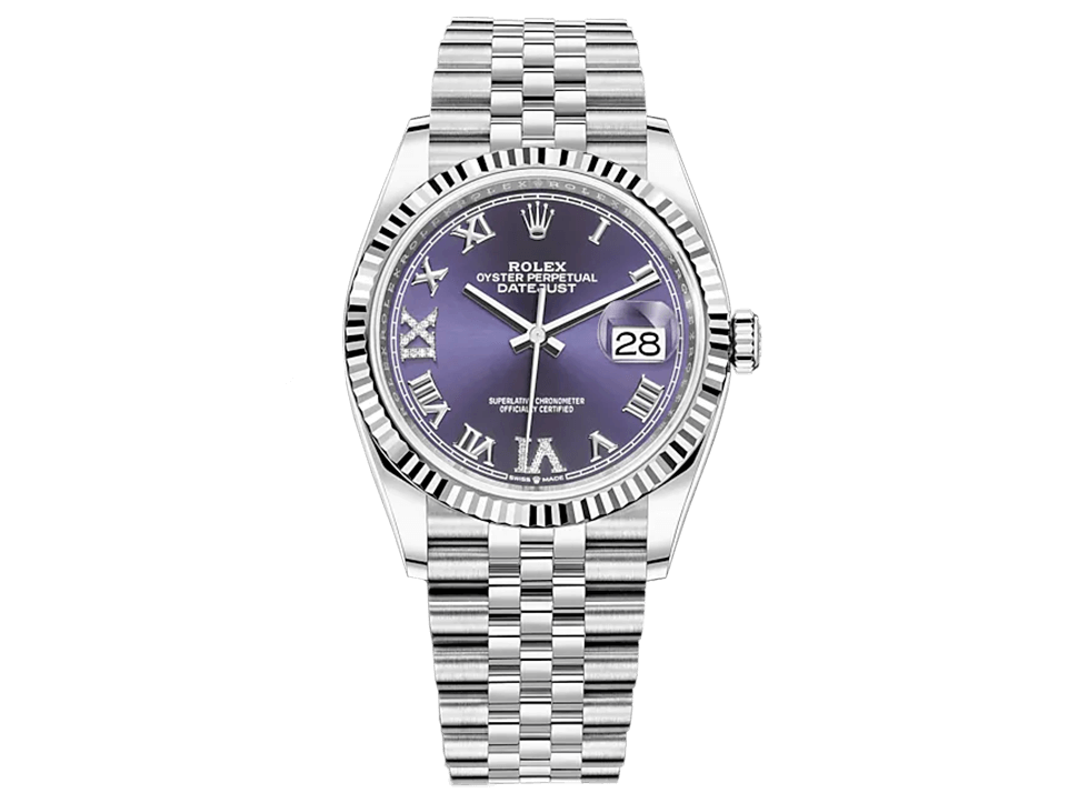 Buy original Rolex DATEJUST 36 m 126234-0021 with bitcoin!