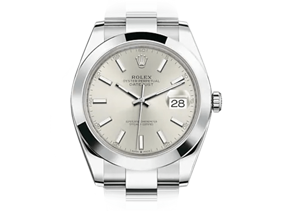 Buy original Rolex DATEJUST 41 126300 with Bitcoins!