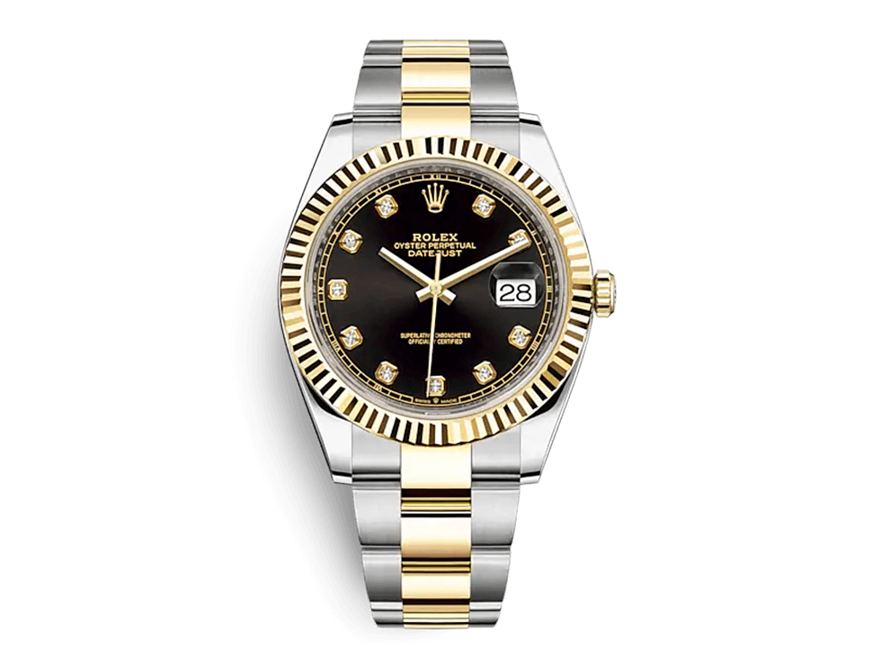 Buy original Rolex DATEJUST 41 126333 with Bitcoins!