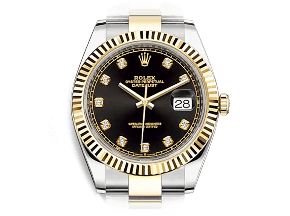 Buy original Rolex DATEJUST 41 126333 with Bitcoins!